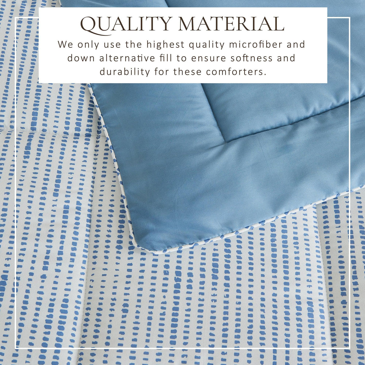 Reversible Comforter Set - Odette Collection