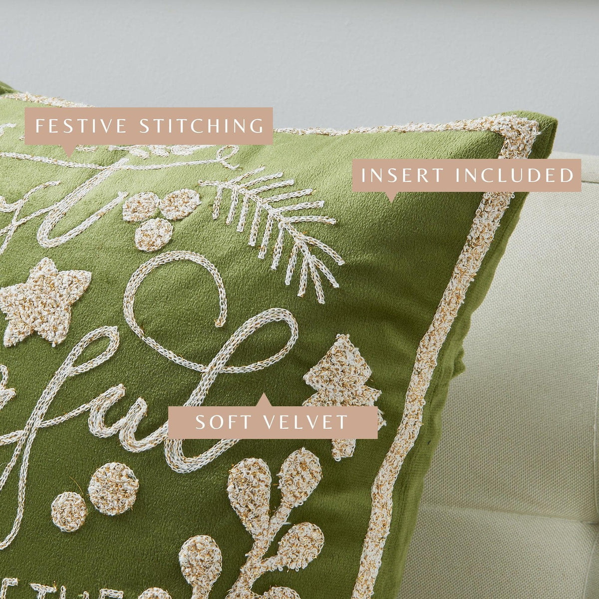 Holiday Throw Pillow - Jubilee Collection