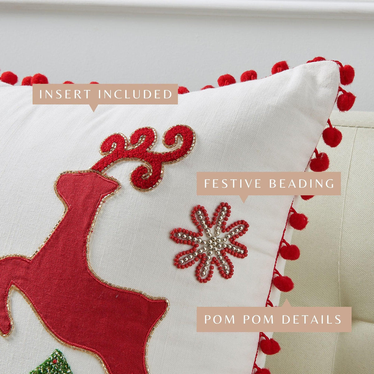Holiday Throw Pillow - Jubilee Collection