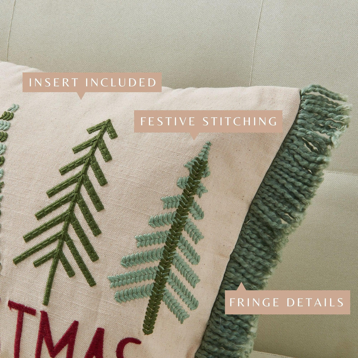 Holiday Throw Pillow - Jubilee Collection