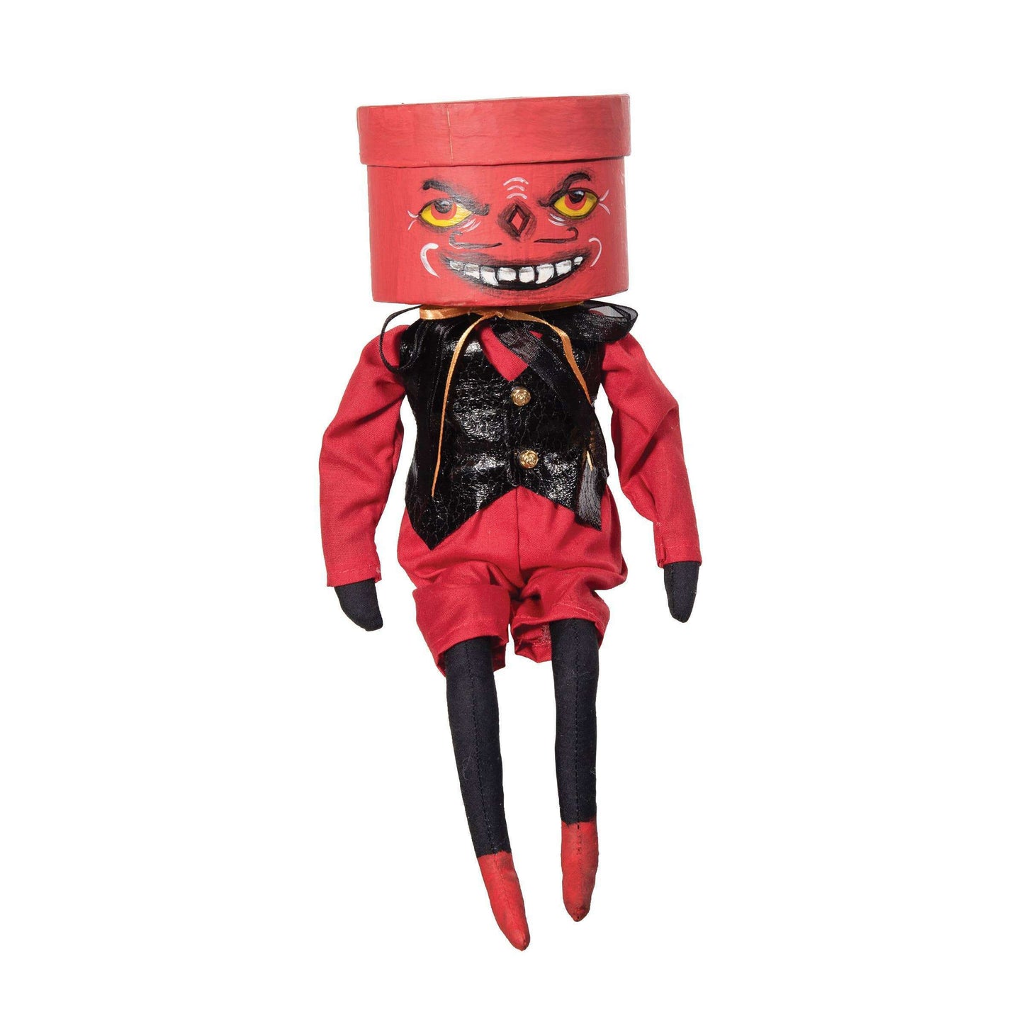 Gustavo Gathered Traditions Box Head Devil Art Doll