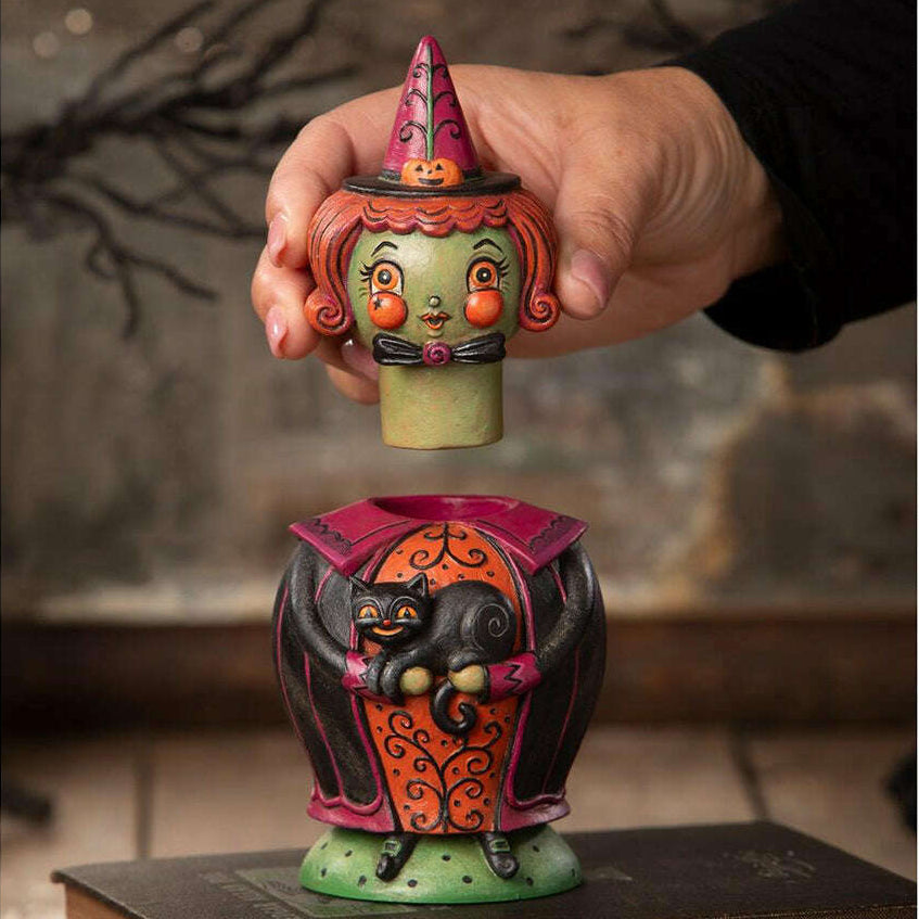 Hagatha and Jack Spooks Jar by Johanna Parker