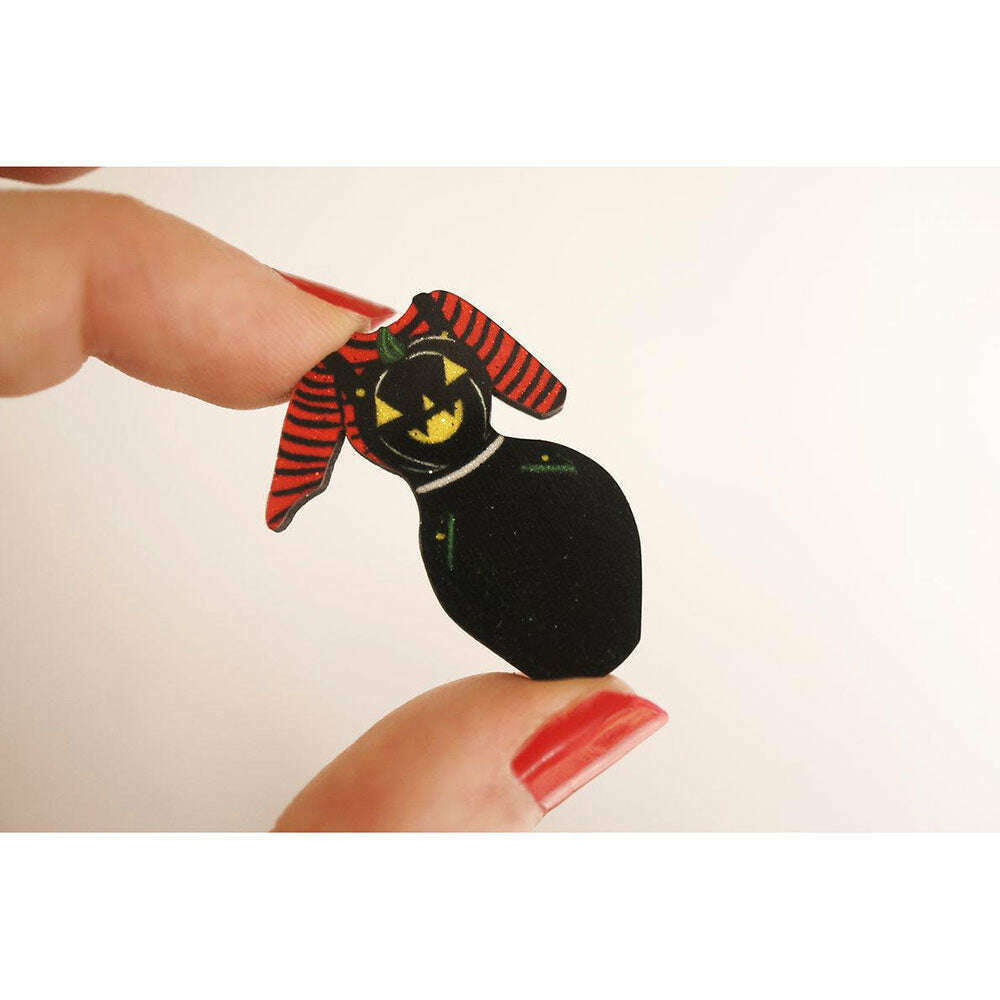 Halloween Pumpkin Outfit Brooches by Laliblue