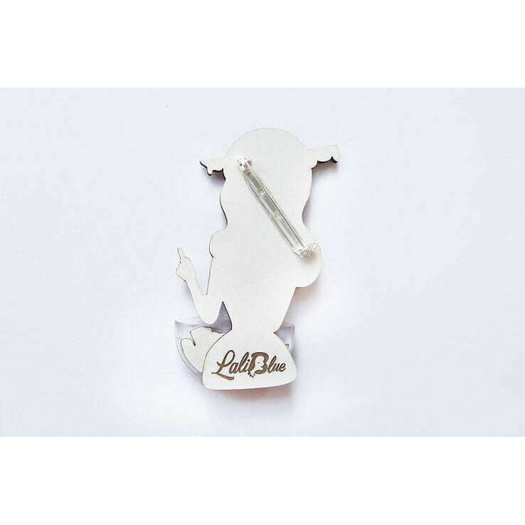 Halloween Punch Brooch by Laliblue
