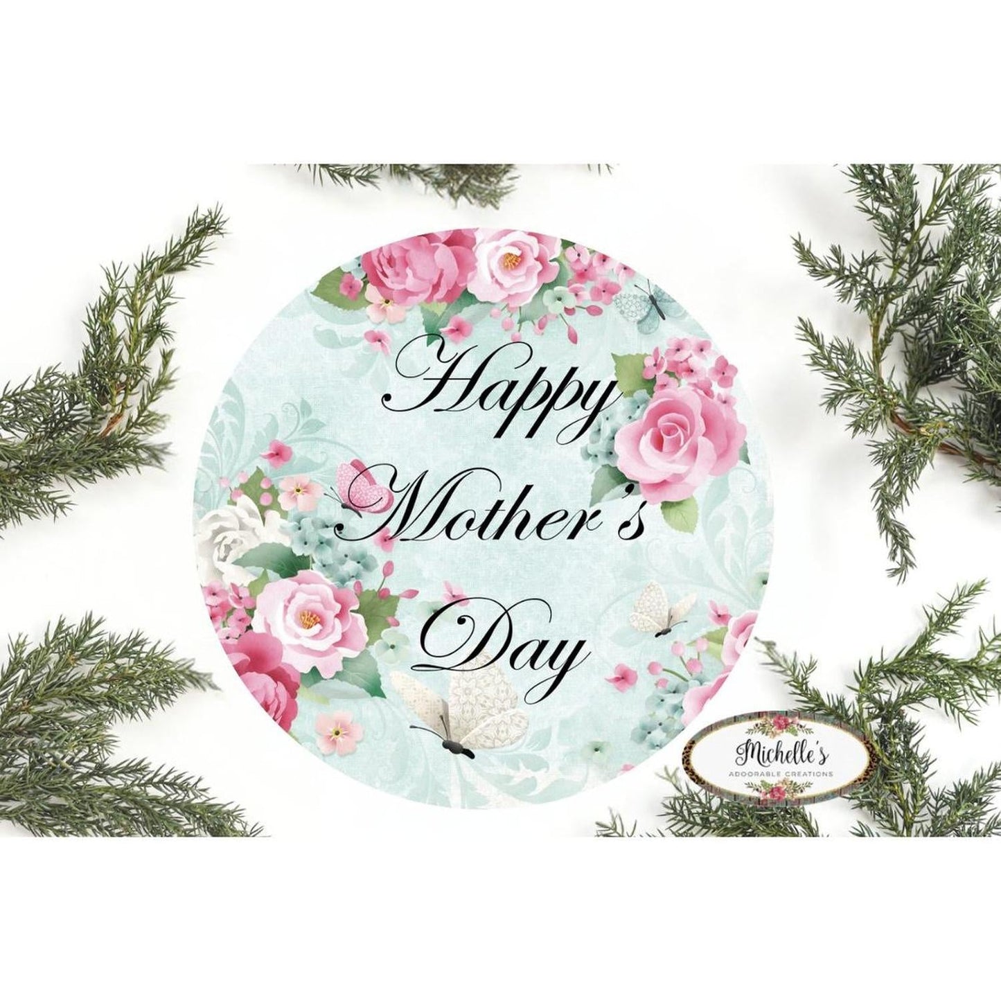 Happy Mother's Day Floral Sign