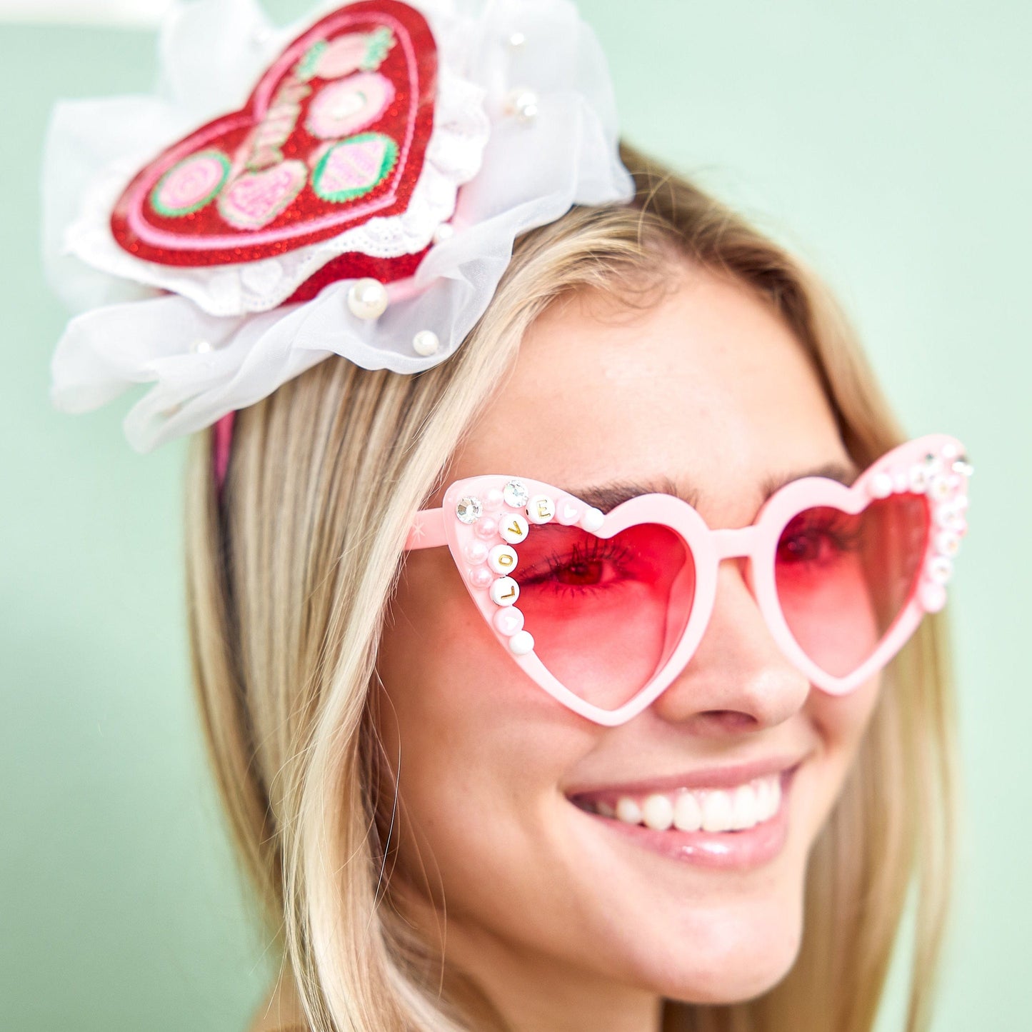 Novelty Heart Glasses