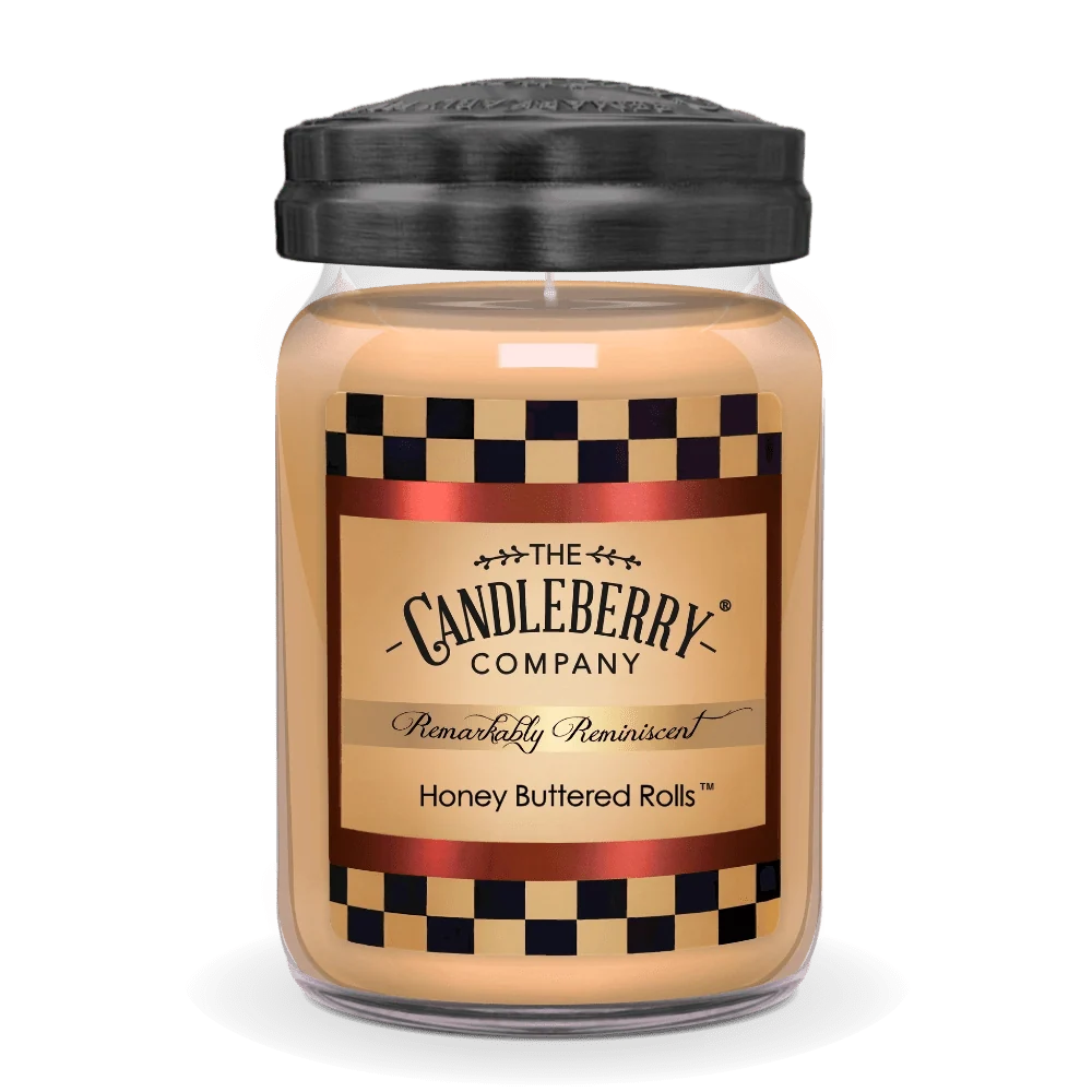 a candle in a jar