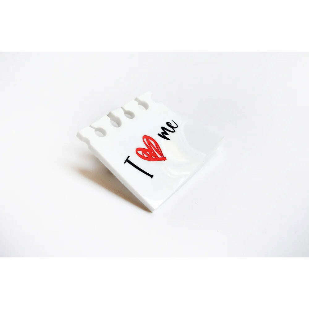 I Love Me Brooch by Laliblue