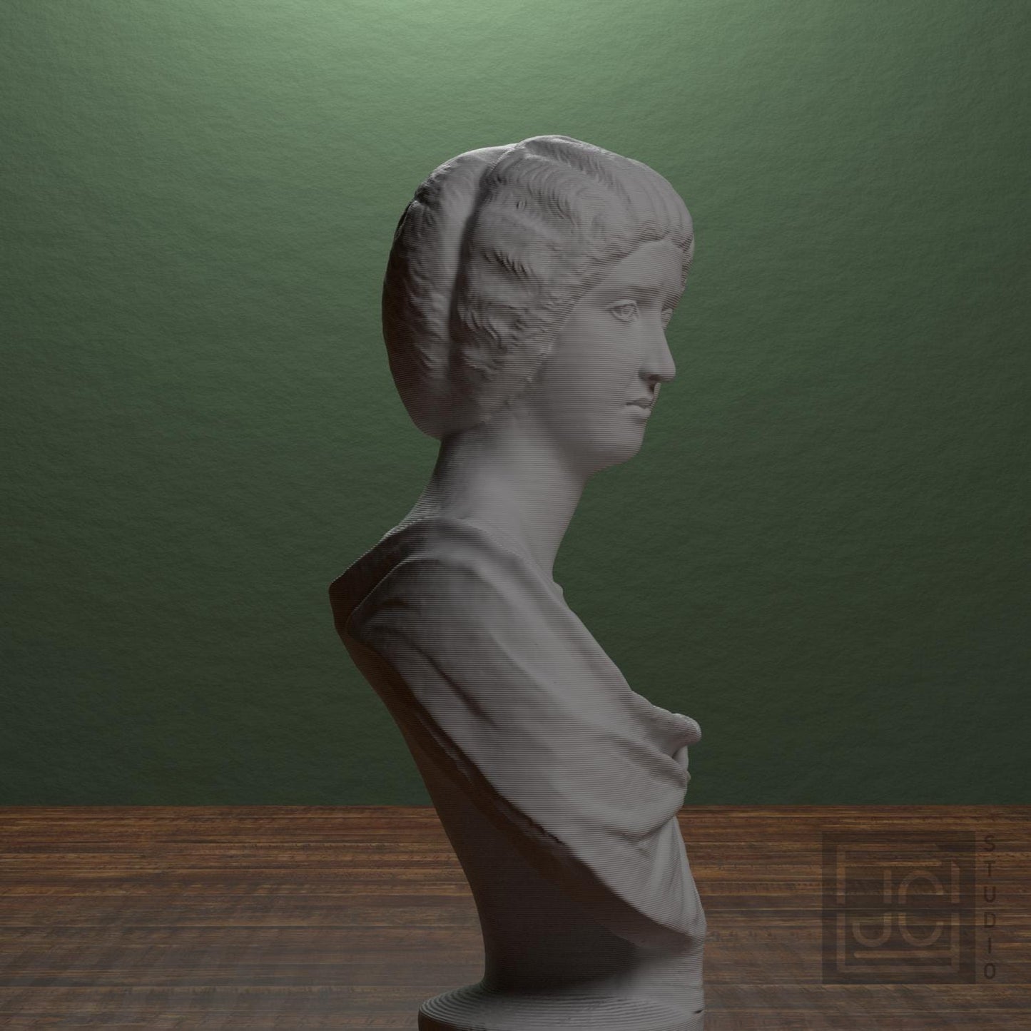 Marble Bust of a Roman Woman