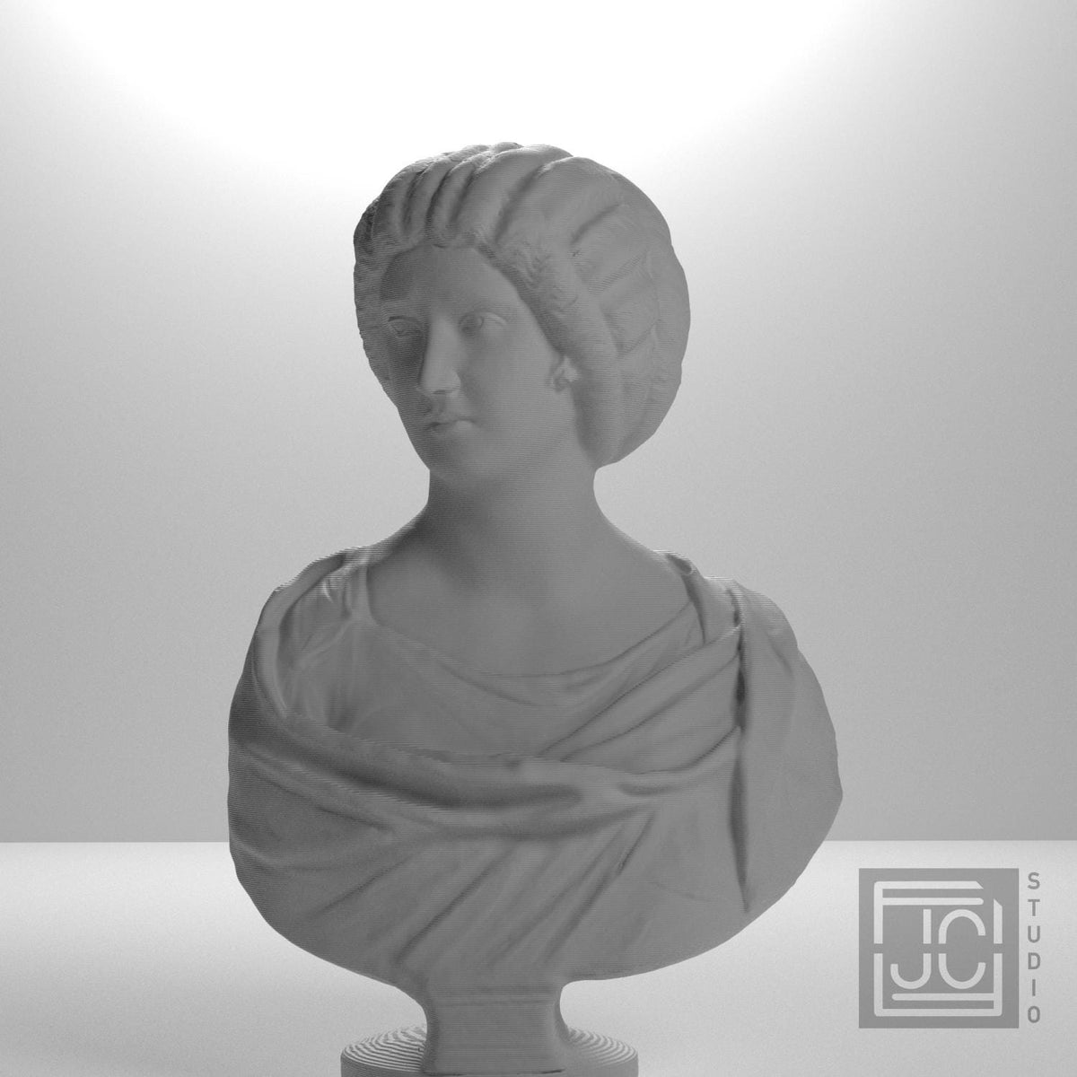 Marble Bust of a Roman Woman
