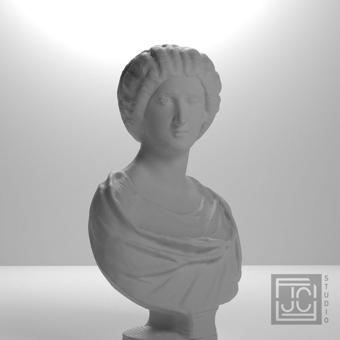 Marble Bust of a Roman Woman