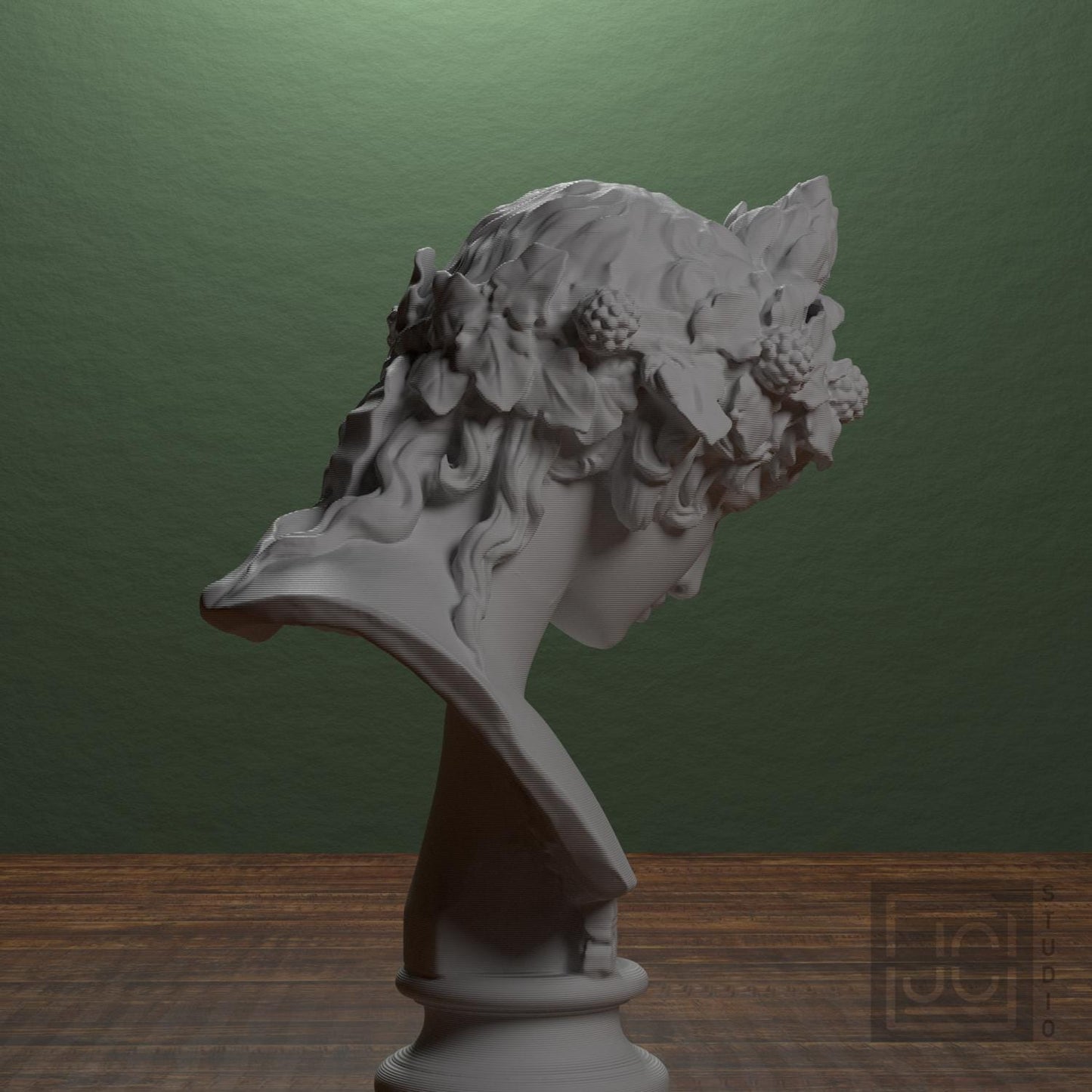 Bust of Antinous as Dionysus