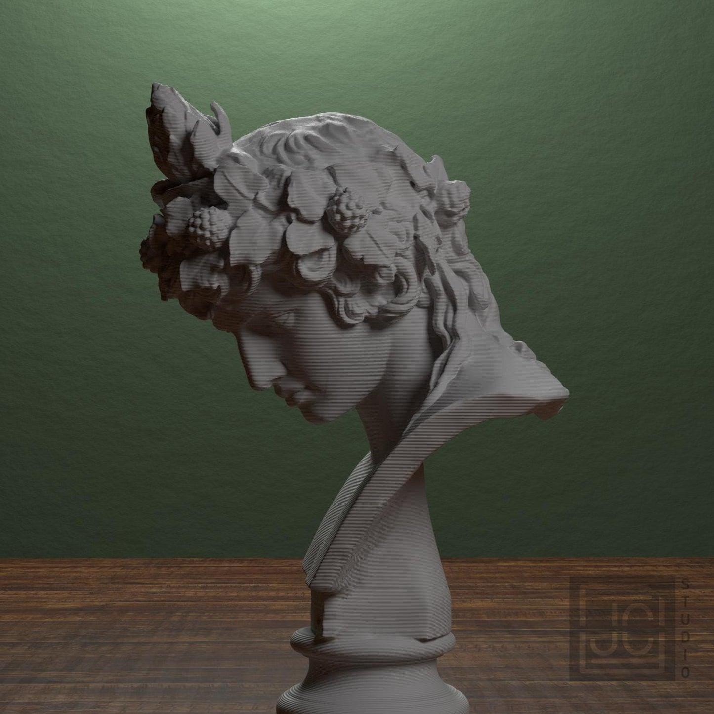 Bust of Antinous as Dionysus