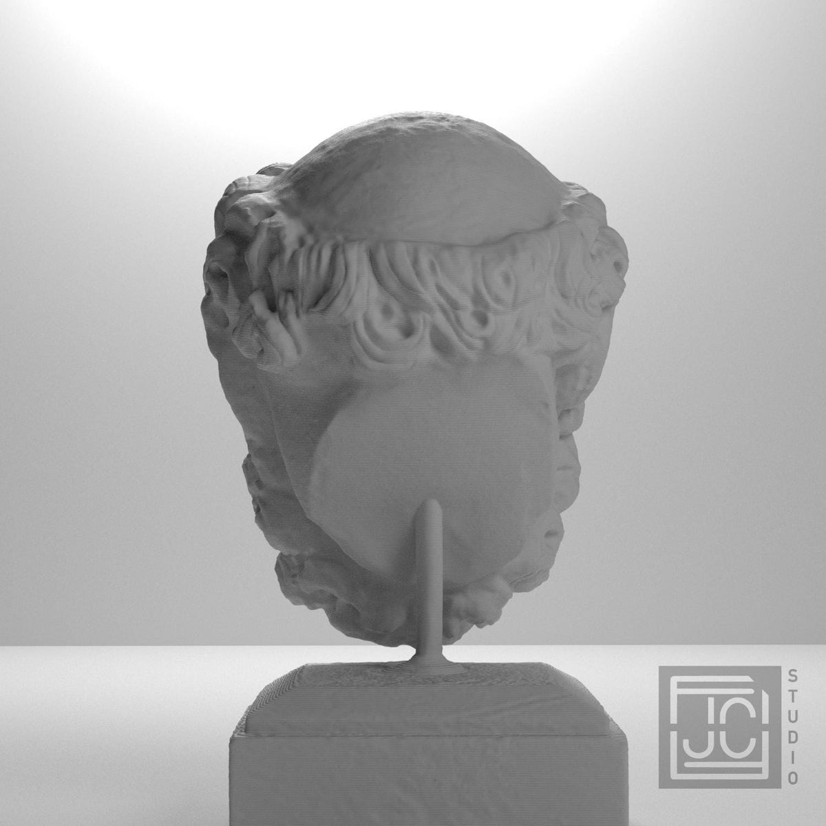 Head of a Bearded Man
