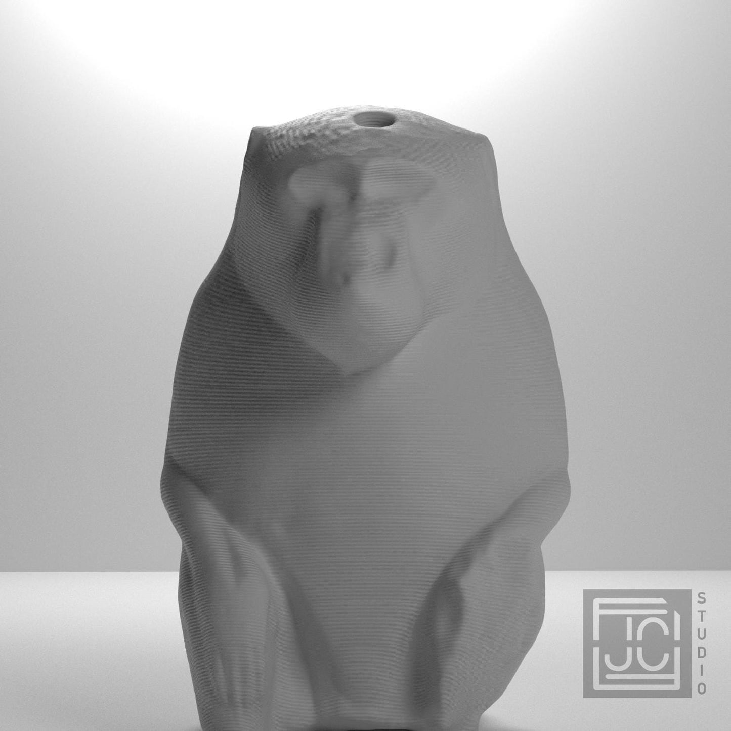 Statuette of a Baboon