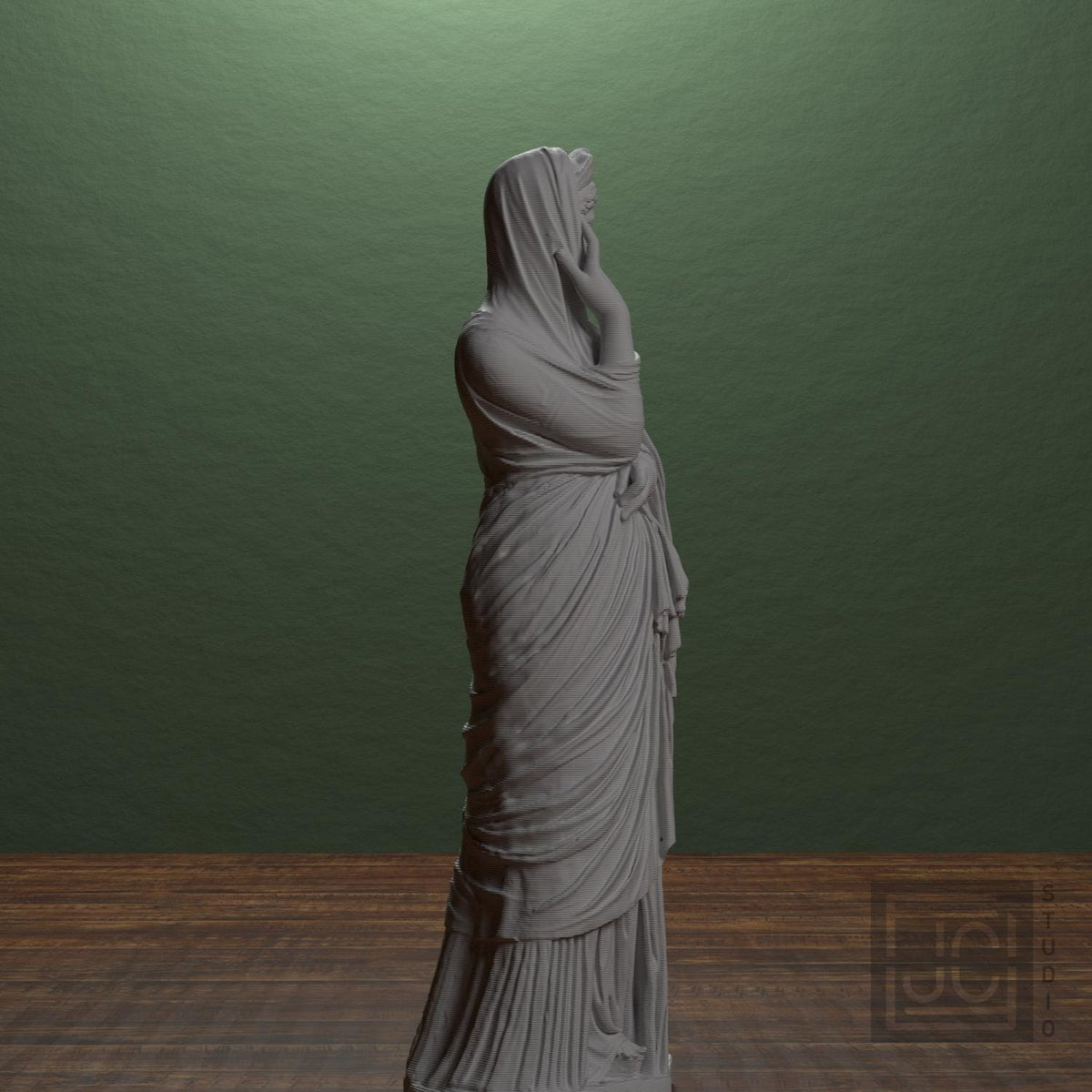 Statue of a woman the so-called 'Pudicitia' type