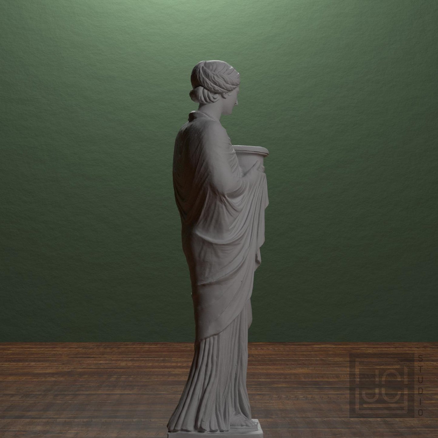 Statue of priestess or Muse