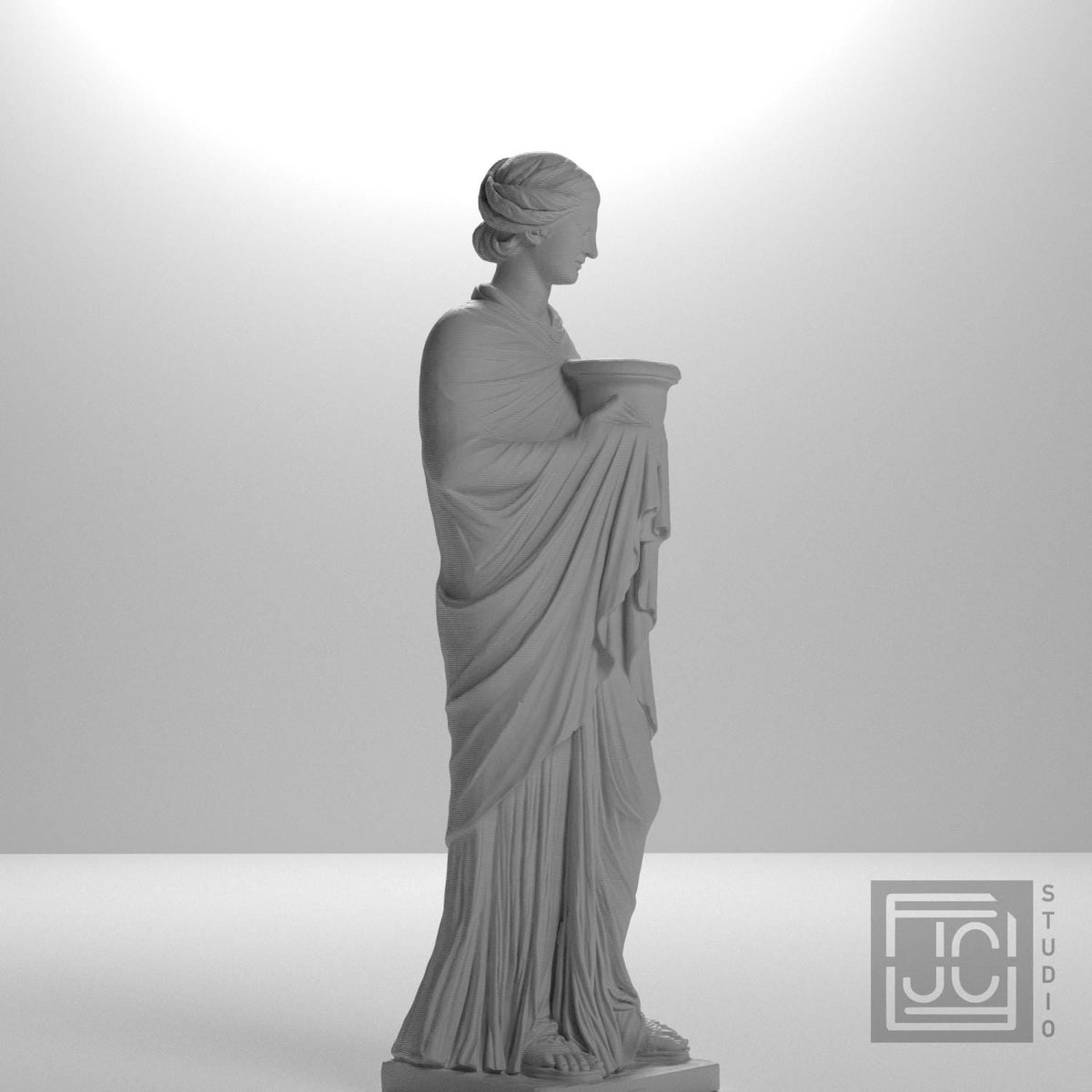 Statue of priestess or Muse