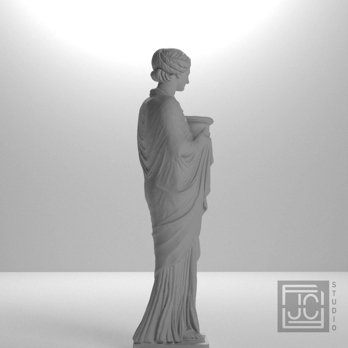 Statue of priestess or Muse