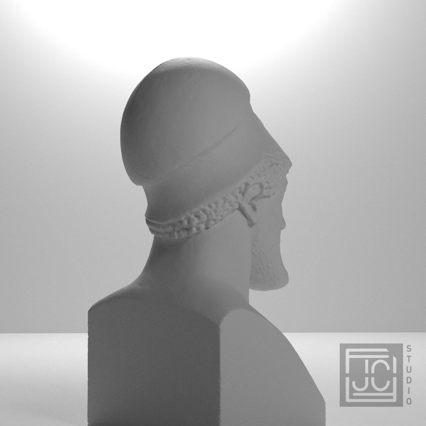 Warrior with Helmet Miltiades