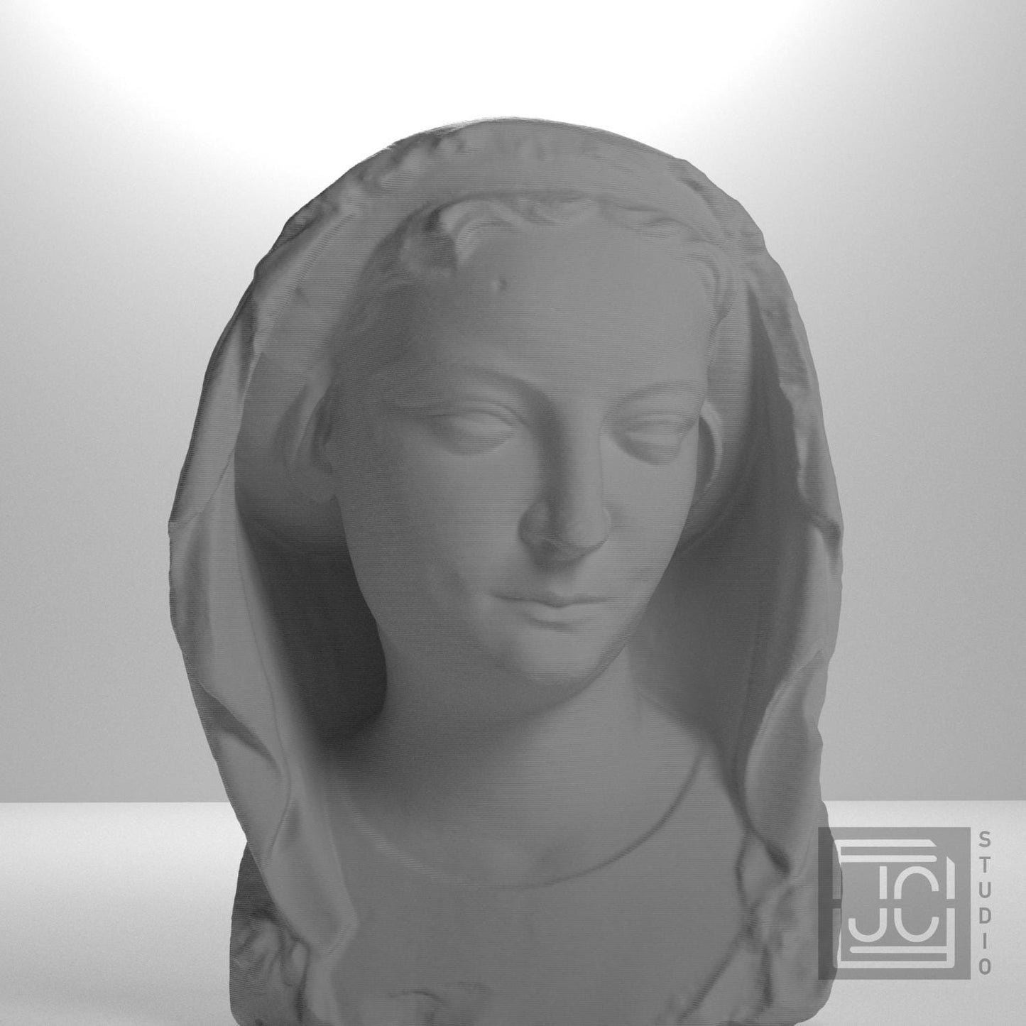 Head of a wise virgin