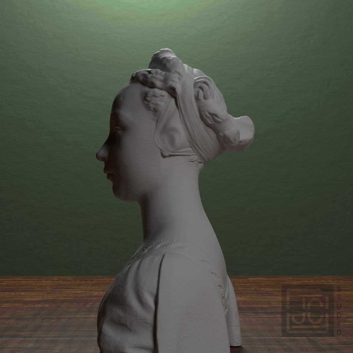 Portrait of a young woman