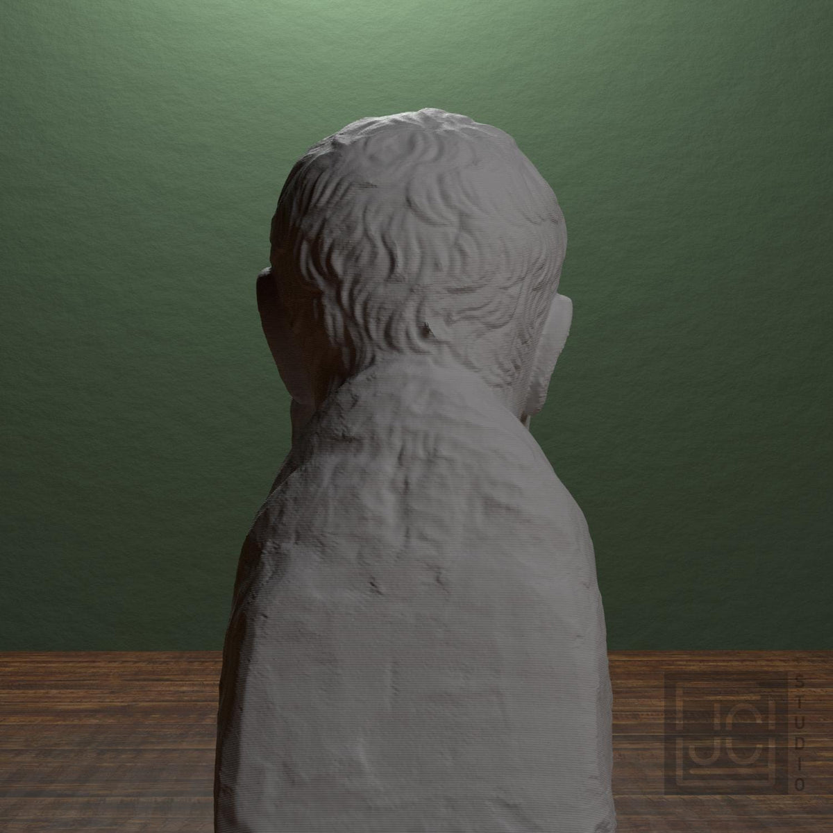 Portrait of Zeno of Kition Greek Philosopher
