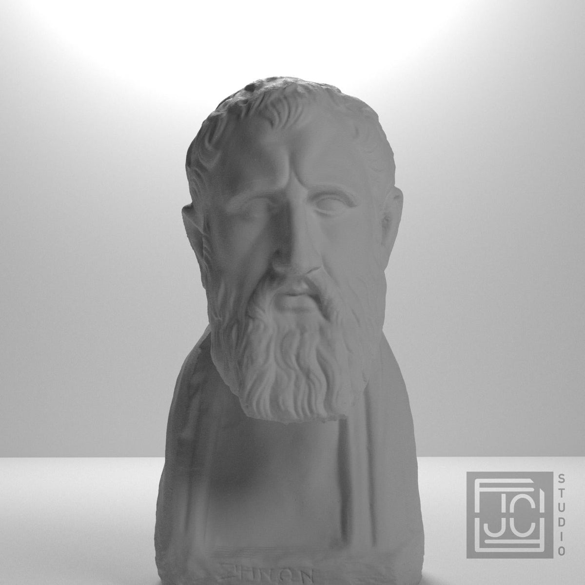 Portrait of Zeno of Kition Greek Philosopher