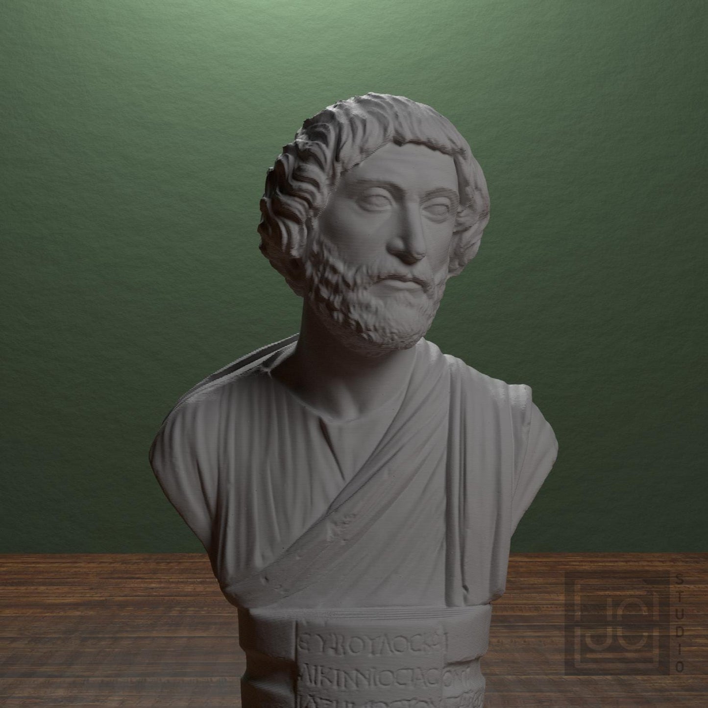 Portrait bust of a Barbarian