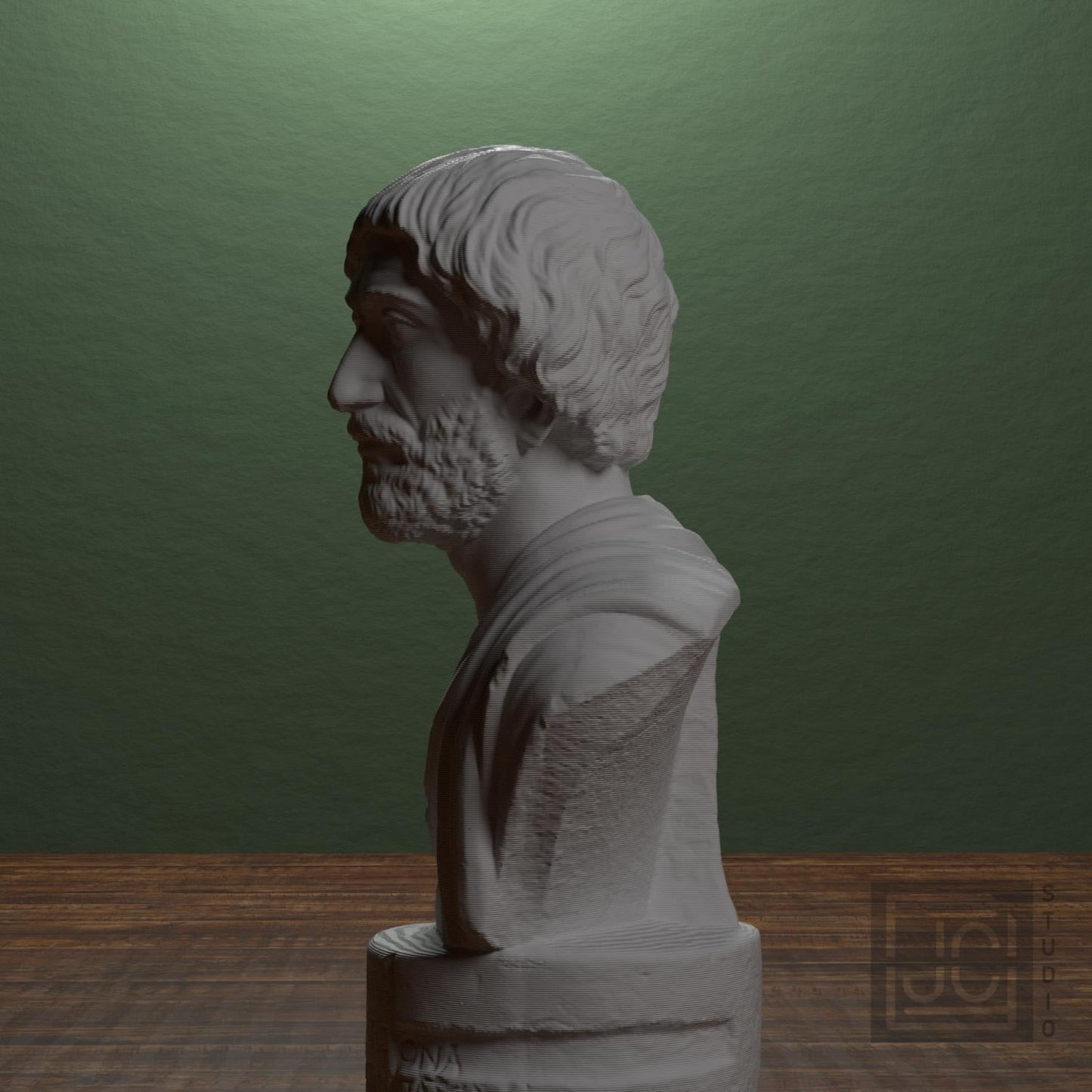 Portrait bust of a Barbarian