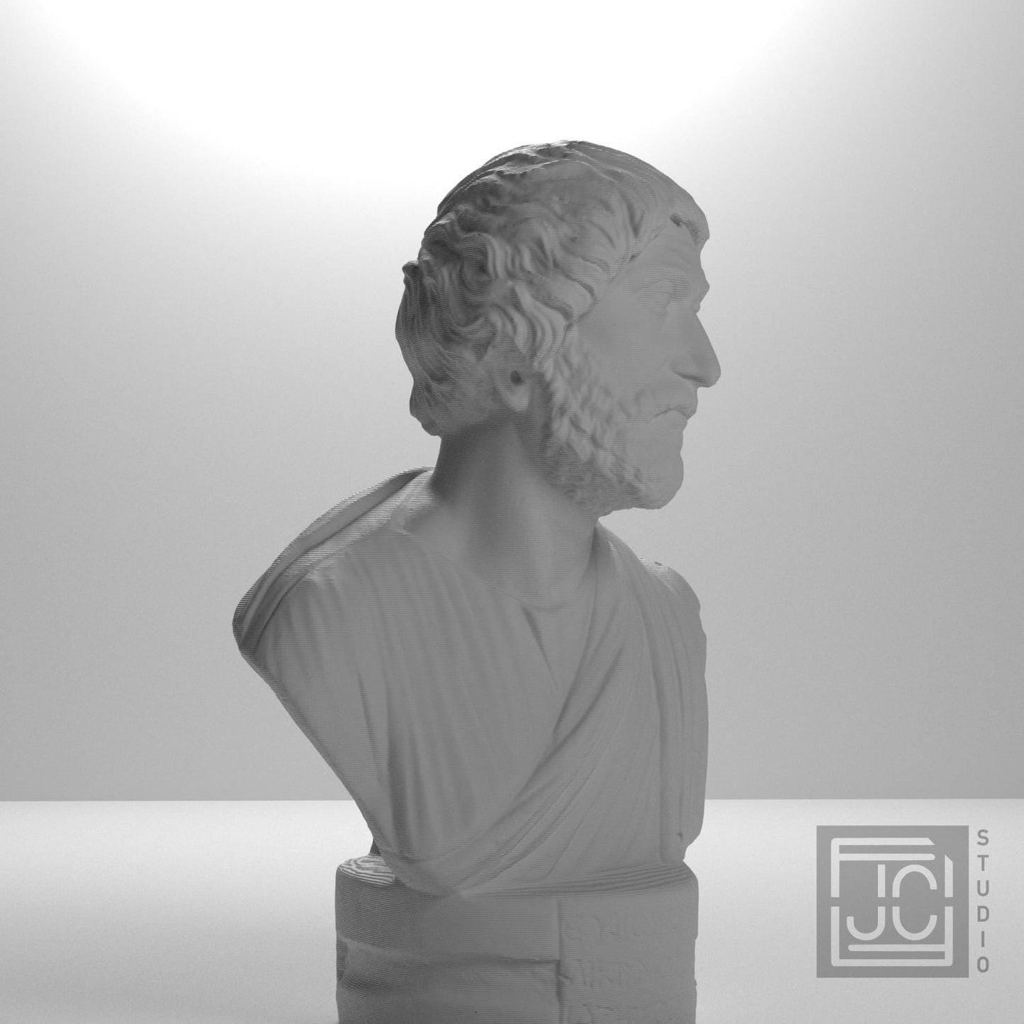 Portrait bust of a Barbarian