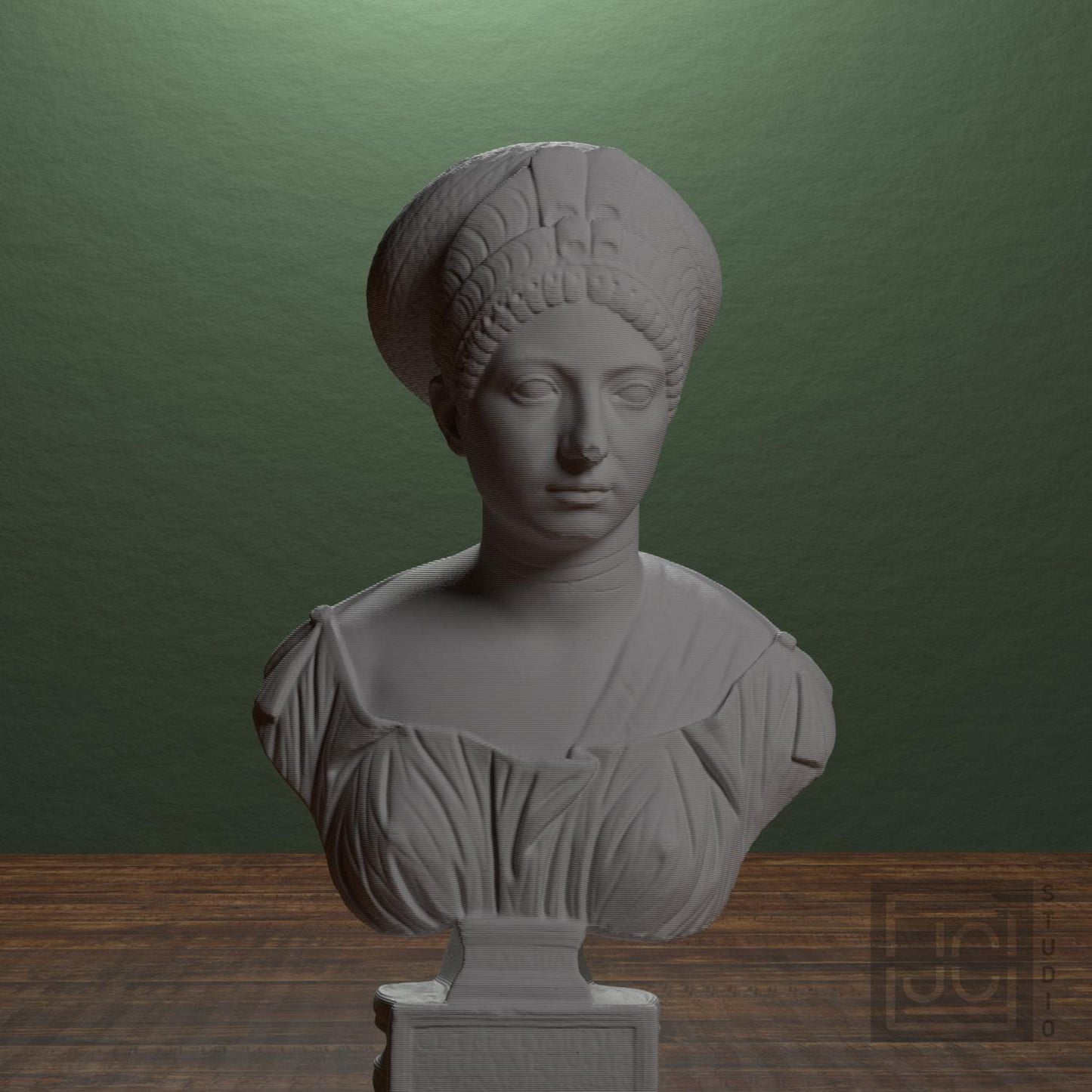 Portrait of Claudia Olympias