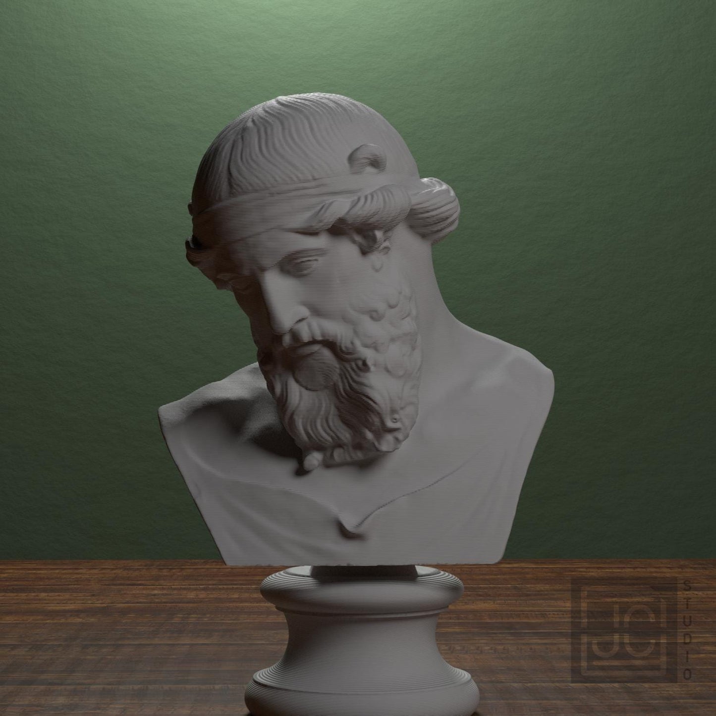 Bust of Dionysus Priapus Plato or Poseidon