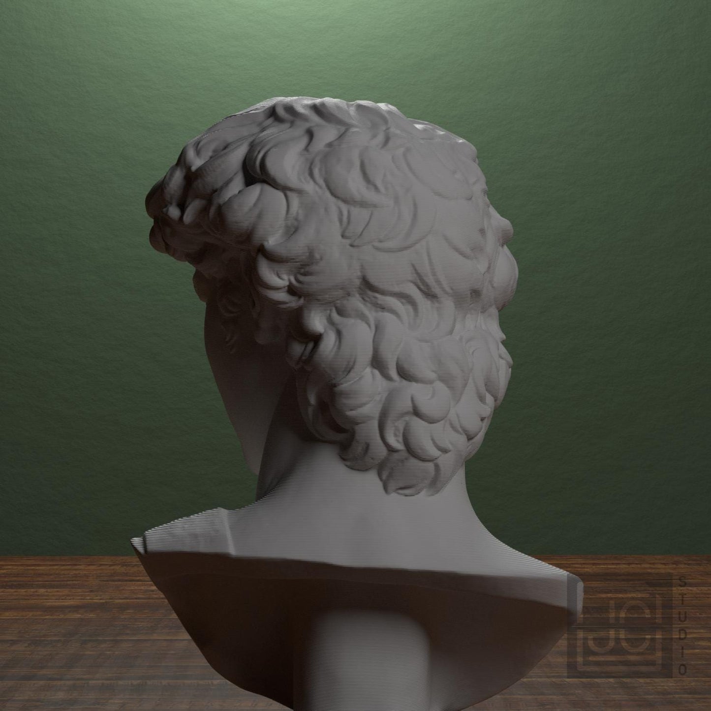 Head of Michelangelo's David