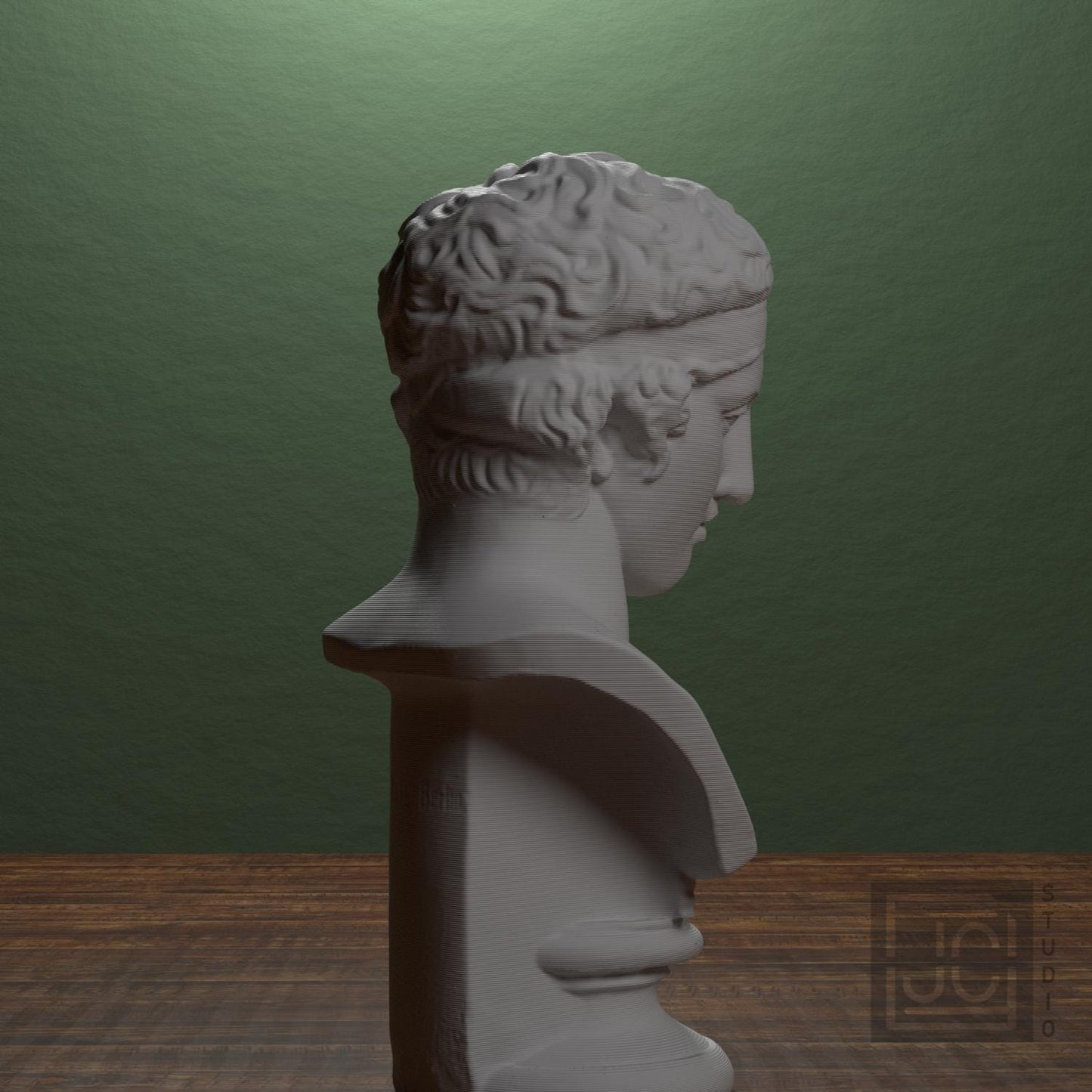 Bust of The Diadumenos type