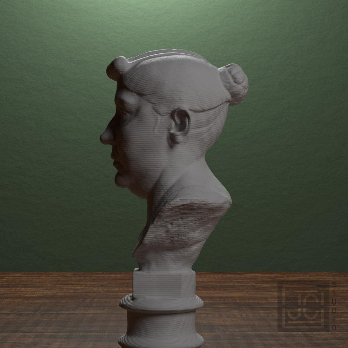 Bust of an elderly Roman woman