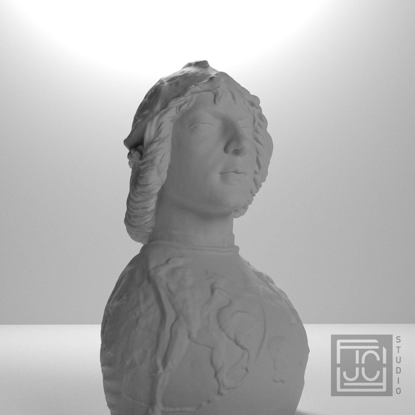 Helmet-clad man and chest harness with relief