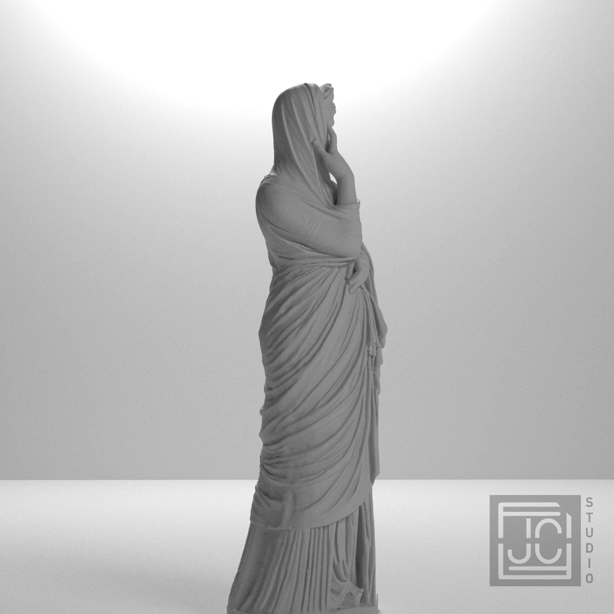 Statue of a woman the so-called 'Pudicitia' type