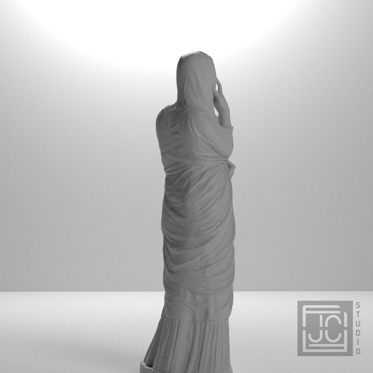 Statue of a woman the so-called 'Pudicitia' type