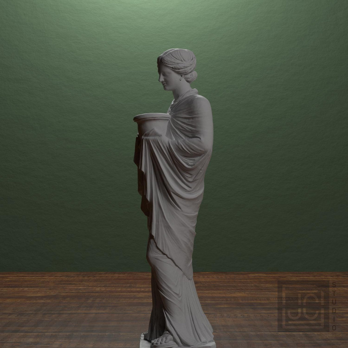Statue of priestess or Muse