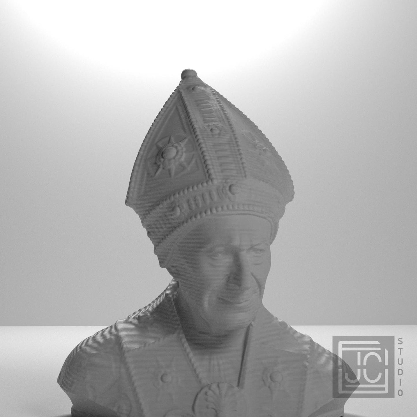 Portrait of Bishop Leonardo Salutati