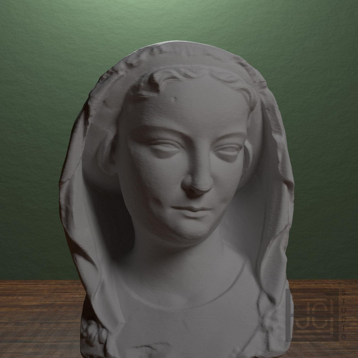 Head of a wise virgin