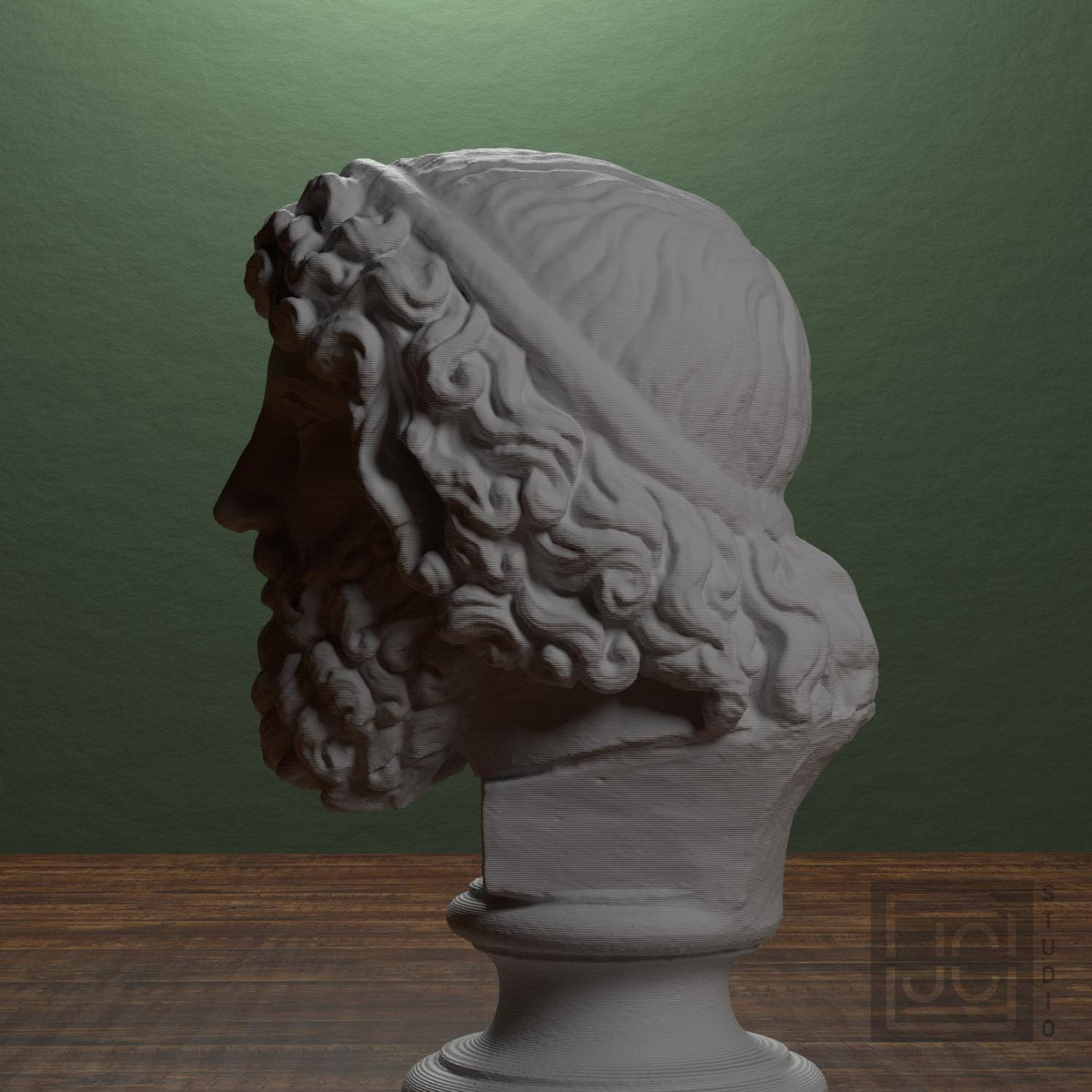 Bearded Deity Zeus