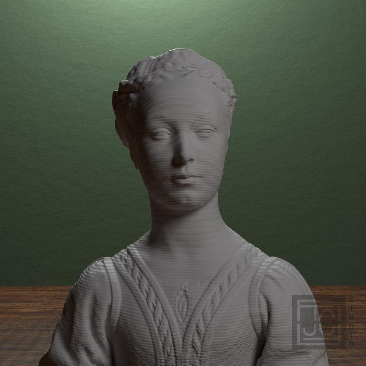 Portrait of a young woman