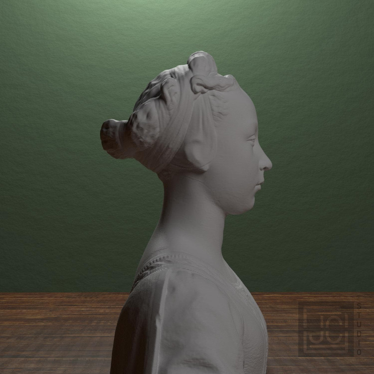 Portrait of a young woman