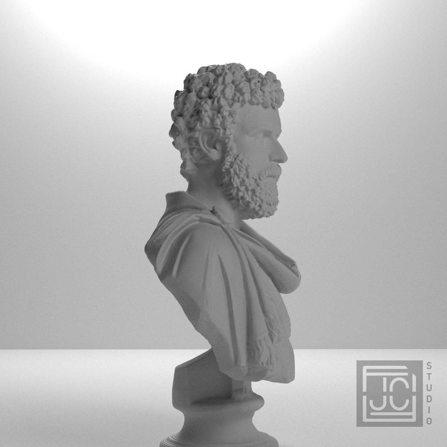 Draped bust of a man formerly known as Clodius Albinus