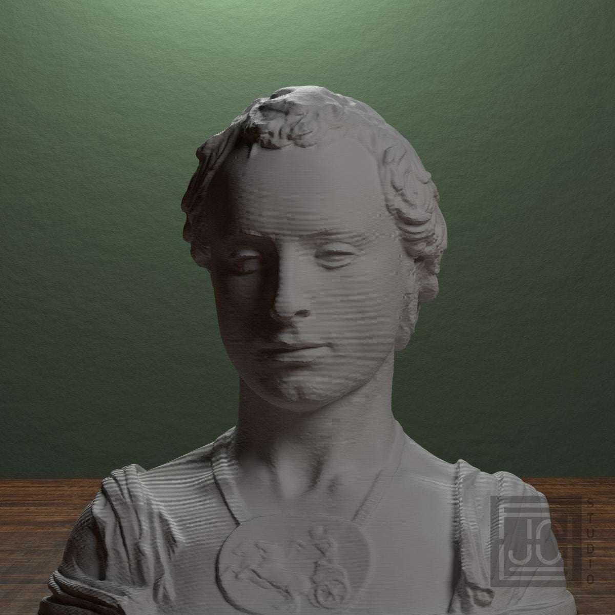 Bust of a Young Man with a Medallion