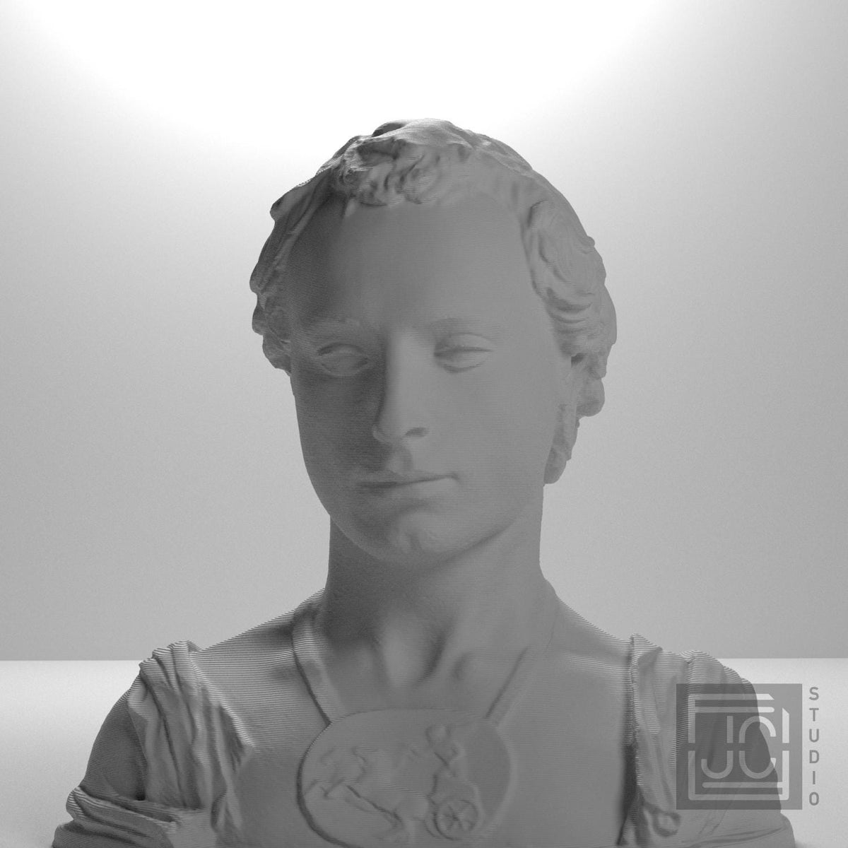 Bust of a Young Man with a Medallion
