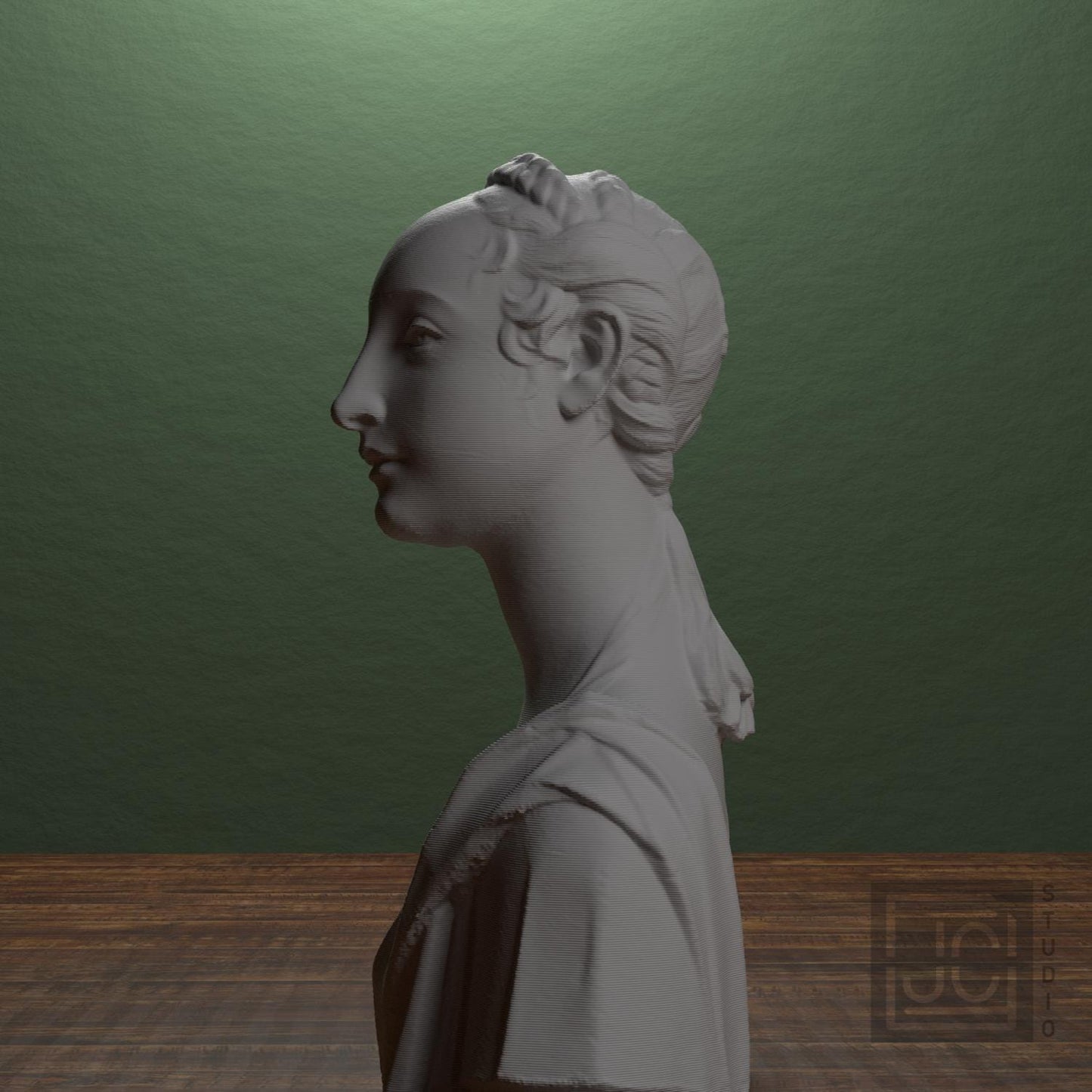 Portrait of a young girl