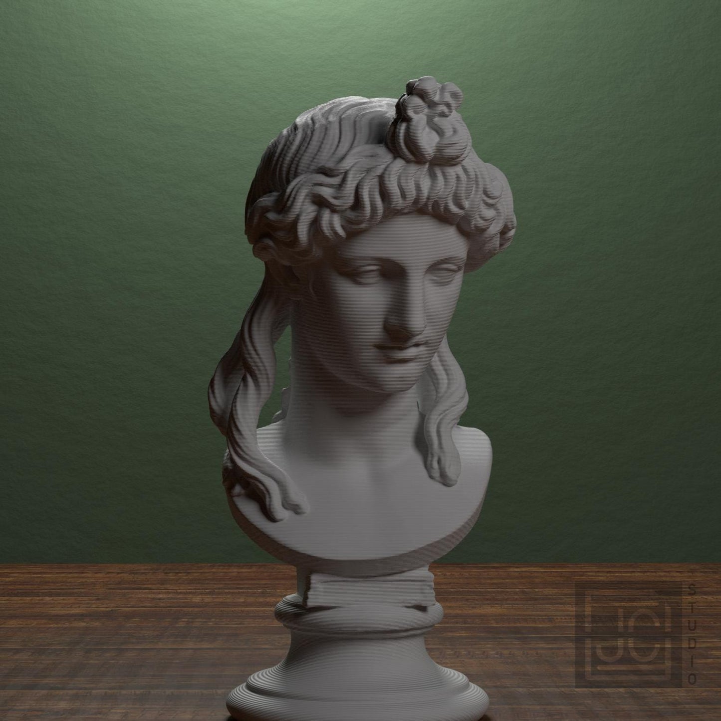 Head of a Woman or Apollo